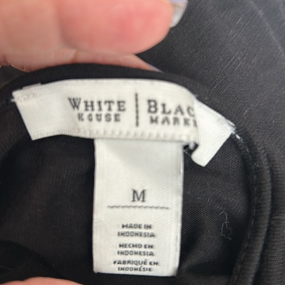 WHBM black tunic - Picture 4 of 5